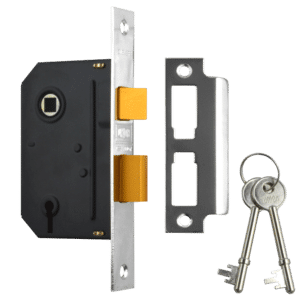 UNION J-ES-SL Essential 3 Lever Sashlock - 64mm CP KD Bagged
