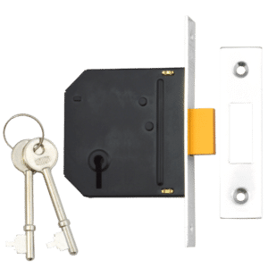 UNION J-ES-DL Essential 3 Lever Deadlock - 75mm CP KD Bagged