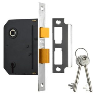UNION J-ES-SL Essential 3 Lever Sashlock - 75mm CP KD Visi