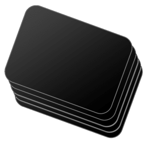 SOUBER TOOLS SB1/5 Hi-tack adhesive pads - 5 Pack - Black