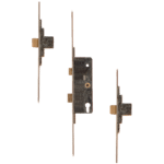 FULLEX SL16 Lever Operated Latch & Deadbolt Split Spindle - 2 Dead Bolt - 55/68 - 20mm Radius Faceplate