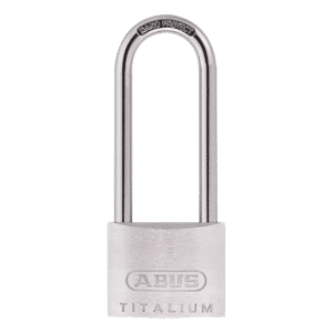 ABUS Titalium 64TI Series Long Shackle Padlock - 50mm KD 80mm Shackle 64TI/50HB80 Visi