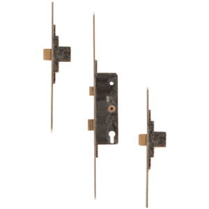 FULLEX SL16 Lever Operated Latch & Deadbolt Split Spindle - 2 Dead Bolt - 35/68 - 20mm Radius Faceplate