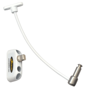 JACKLOC Pro-Twist Push & Turn Cable Window Lock - White
