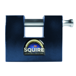 SQUIRE Stronghold WS75S Steel Container Sliding Shackle Padlock - Visi