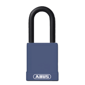 ABUS 74 Series Lock Out Tag Out Coloured Aluminium Padlock - Blue