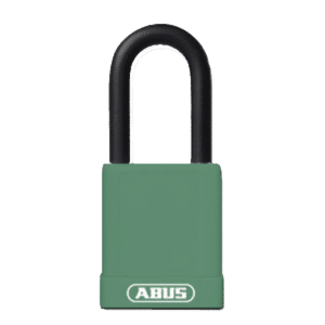 ABUS 74 Series Lock Out Tag Out Coloured Aluminium Padlock - Green