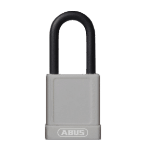 ABUS 74 Series Lock Out Tag Out Coloured Aluminium Padlock - Grey