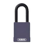ABUS 74 Series Lock Out Tag Out Coloured Aluminium Padlock - Purple