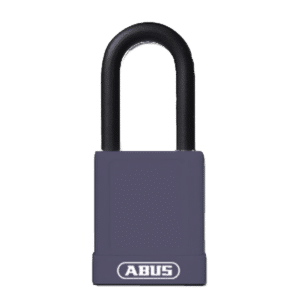 ABUS 74 Series Lock Out Tag Out Coloured Aluminium Padlock - Purple