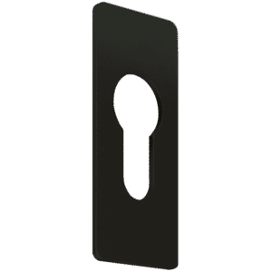 ALPRO Euro Escutcheon - Black
