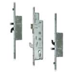 FULLEX XL Lever Operated Latch & Hookbolt Twin Spindle - 2 Hook, 2 Anti-Lift & 2 Roller - 35/92-62