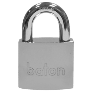 BATON LOCK 6020 Series Open Shackle Brass Padlock With Disc Mechanism - 30mm KD