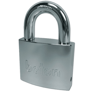 BATON LOCK 6020 Series Open Shackle Brass Padlock With Disc Mechanism - 40mm KD