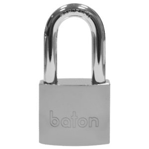BATON LOCK 6020 Series Long Shackle Brass Padlock With Disc Mechanism - 45mm KD