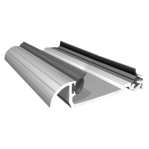 EXITEX Macclex 15/56 Threshold Door Sill For 56mm Doors - Silver