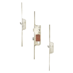 GU Lever Operated Latch & Deadbolt 20mm Faceplate - 2 Hook - 45/92 Split Spindle
