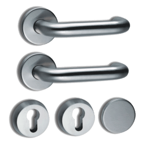 ABLOY 60-0319-SSS Futura Lever Handle Pair To Suit the EL560 & EL561 - 60-0319-SSS