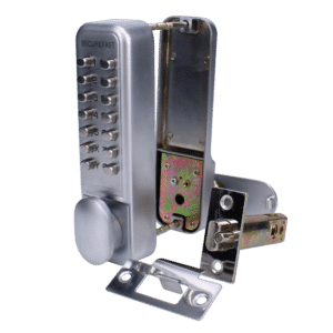 SECUREFAST SBL320 Easy Change Digital Lock with Tubular Latch & Holdback - SBL320 SC 60mm BS