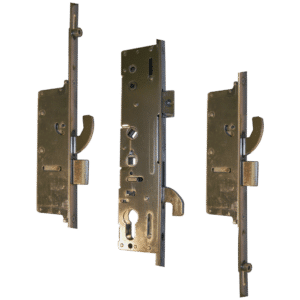 MILLENCO Mantis 3 Lever Operated Latch & Hookbolt 92/62 Twin Spindle - 2 Hook, 2 Bolt & 2 Roller - 35/92-62