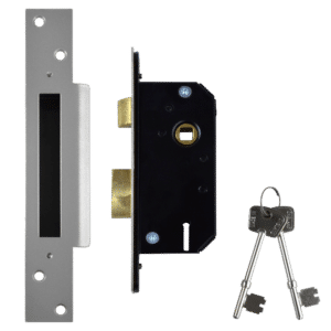 WILLENHALL LOCKS M3 5 Lever Sashlock - 50mm SC KD Boxed