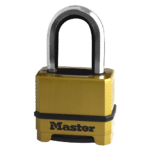 MASTER LOCK M175EUR 4 Digit Combination Thermo Padlock - M175EURDLF 38mm Shackle
