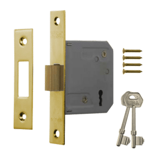 ERA 472 & 572 3 Lever Deadlock - 76mm Brass Carded