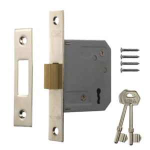 ERA 472 & 572 3 Lever Deadlock - 76mm Chrome Carded