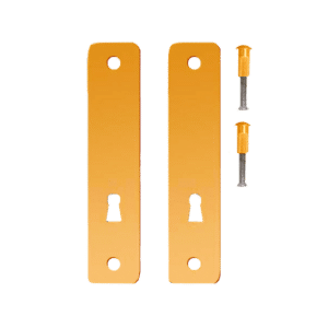 KICKSTOP 2300 230mm Lock Guard (50mm Wide) - UK - Brasslux