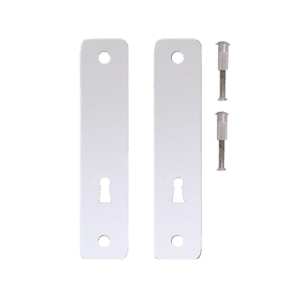 KICKSTOP 2300 230mm Lock Guard (50mm Wide) - UK - Chrome Plated