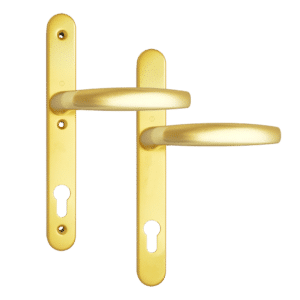 HOPPE Atlanta 92PZ 3 Hole Fix 1530/3346 UPVC Furniture - Gold - 2353310