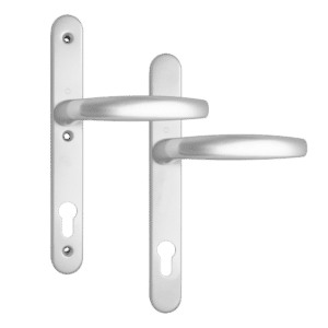 HOPPE Atlanta 92PZ 3 Hole Fix 1530/3346 UPVC Furniture - Silver - 2353299