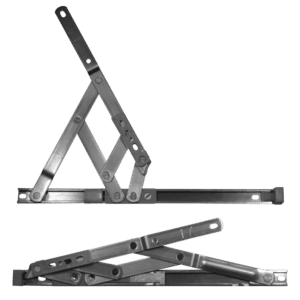 SECURISTYLE Defender Restricted Friction Hinge Side Hung 17mm - 400mm (16 Inch) X 17mm LH