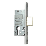 SCHUCO 241183 Key Operated U-Rail Deadlock - U-Rail & 34mm Backset