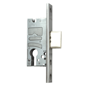 SCHUCO 241183 Key Operated U-Rail Deadlock - U-Rail & 34mm Backset