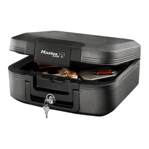 MASTER LOCK LCHW20101 Waterproof Fire Tested 1/2 Hour Safe - 1/2 Hour Fire Protection (843°C)