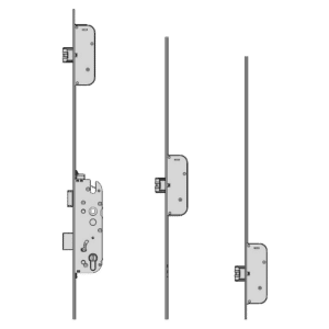 GU Secury Auto A3 1770 Multipoint Lock - 3 Deadlocks - 35/92 - 6-37298-21-0-1