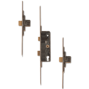 FULLEX SL16 Lever Operated Latch & Deadbolt Split Spindle - 2 Dead Bolt - 45/68 - 20mm Radius Faceplate