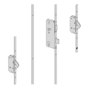 WINKHAUS AV2 Heritage Auto Locking Lever Operated Latch & Deadbolt 16mm Flat - 2 Hook - 35/92 - RH