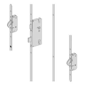 WINKHAUS AV2 Heritage Auto Locking Lever Operated Latch & Deadbolt 16mm Flat - 2 Hook - 45/92 - LH