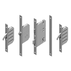 WINKHAUS AV2 EntryGuard Lever Operated Latch & Deadbolt 20mm Radius - 2 Hook - 55/92