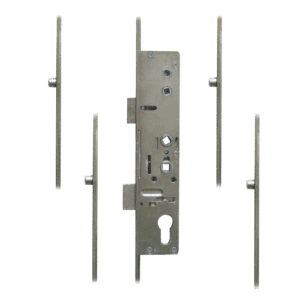 LOCKMASTER Lever Operated Latch & Deadbolt Single Spindle - 4 Roller - 35/92-62