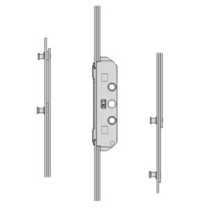 MACO GR RAIL Twin Espag Rod 20mm - 400mm - GR2 - 202694