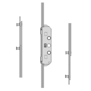 MACO GR RAIL Twin Espag Rod 20mm - 600mm - GR3 - 202695