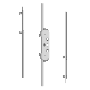 MACO GR RAIL Twin Espag Rod 20mm - 800mm - GR4 - 202696