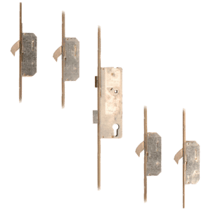 WINKHAUS Cobra Keywind Latch & Deadbolt Single Spindle - 4 Hook - 35/92 - LH