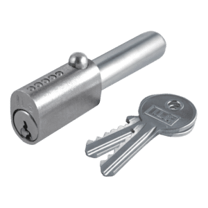 ILS FDM005-1 Oval Bullet Lock 90mm x 14mm x 33mm - FDM.005-1 KA NP