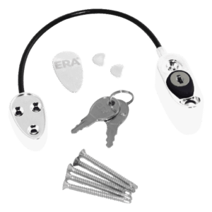 ERA Safety Locking Restrictor - White