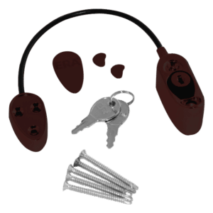 ERA Safety Locking Restrictor - Brown