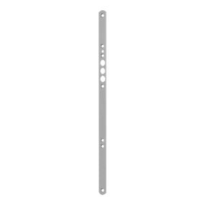 GU SECUREconnect 200 Faceplate - UPVC - 16 x 2.5mm - Silver